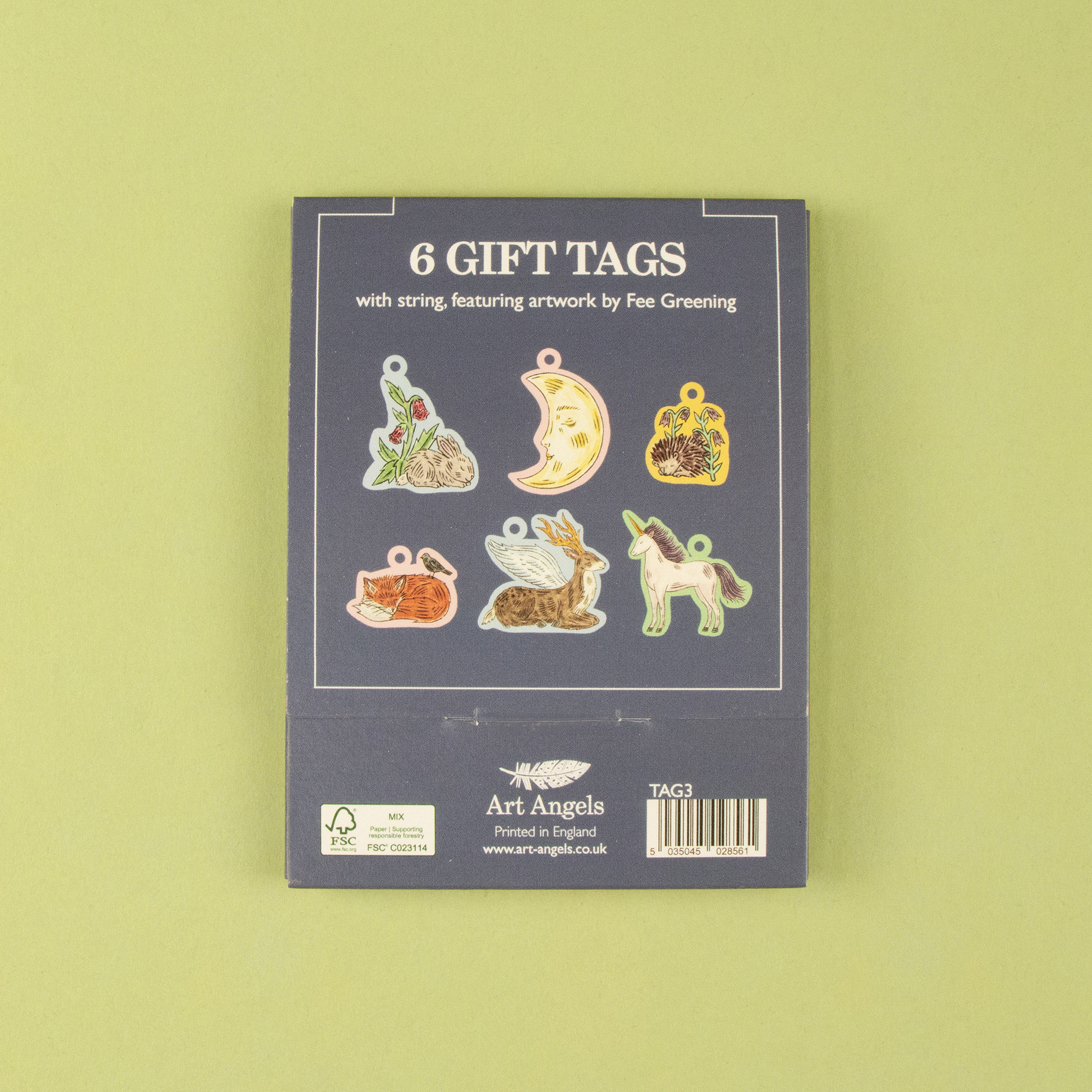 Sleeping Woodland Gift Tags