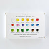 Watercolor Paint Set of 18 with Brush