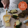 Handheld Cheese Plane/Slicer, White Marble