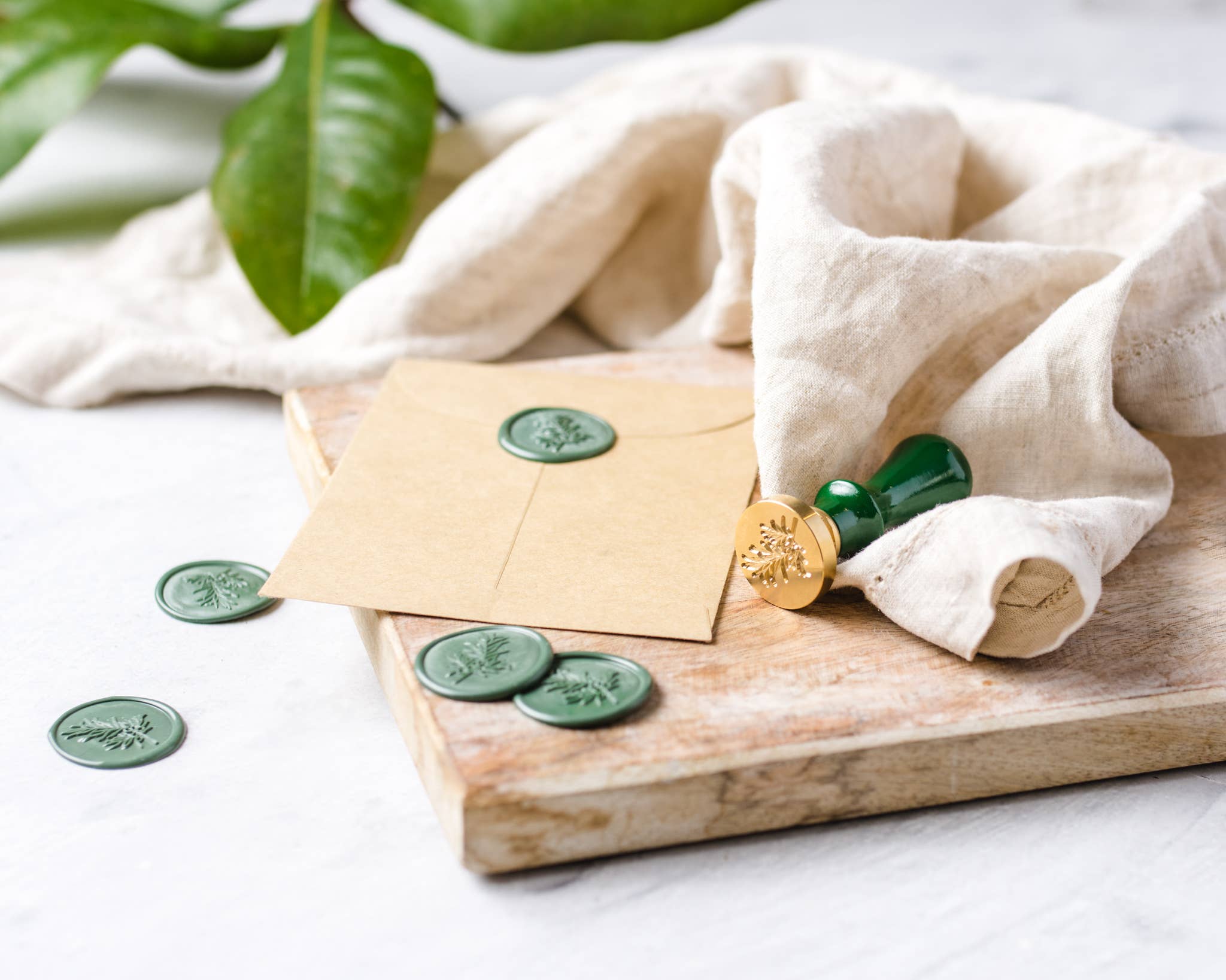 Wax Seal Stamp and Wax Stick Set