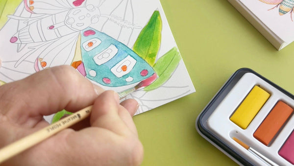10 Minute Creative Escape Art Book — Nature Wonders - DIGS