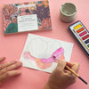 10 Minute Creative Escape Art Book — Vintage Bloom - DIGS
