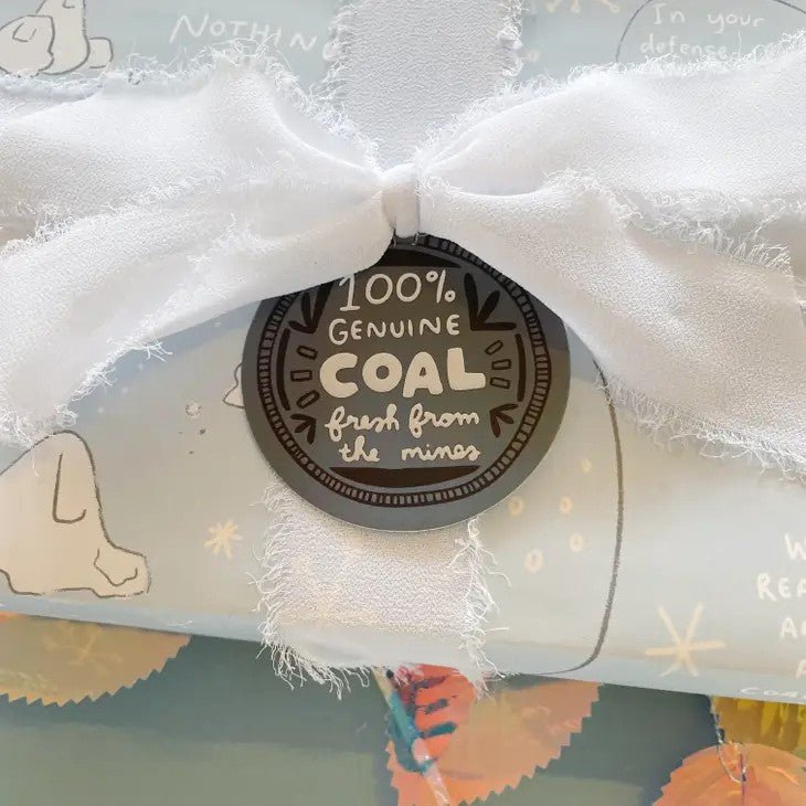 100% Coal Gift Tag Set - DIGS