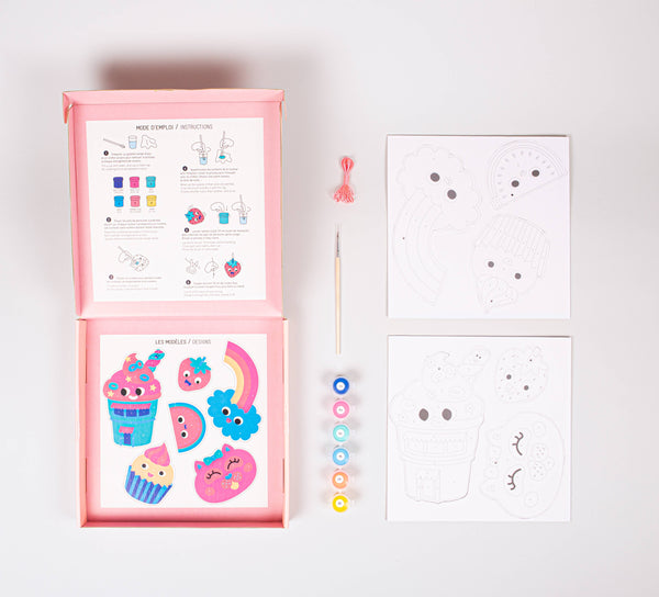 Kawaii Paint by Number Paint Box