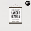 12" Magnetic Poster Frame Hanger - DIGS