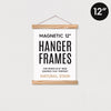 12" Magnetic Poster Frame Hanger - DIGS