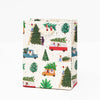 Tree Lot Christmas Gift Bag