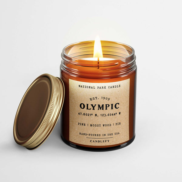 Olympic National Park Candle