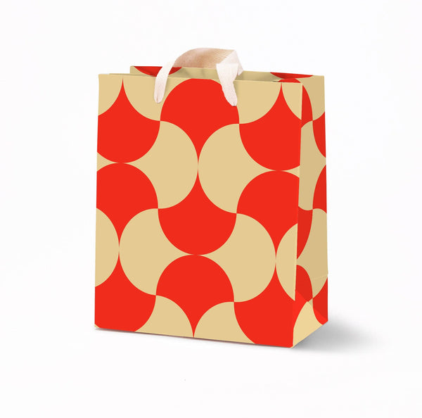 Semi-Circle Geometric Gift Bag