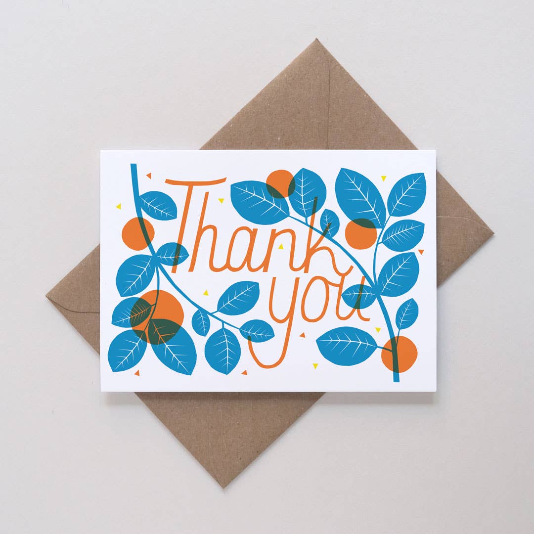 Thank You Greeting Card