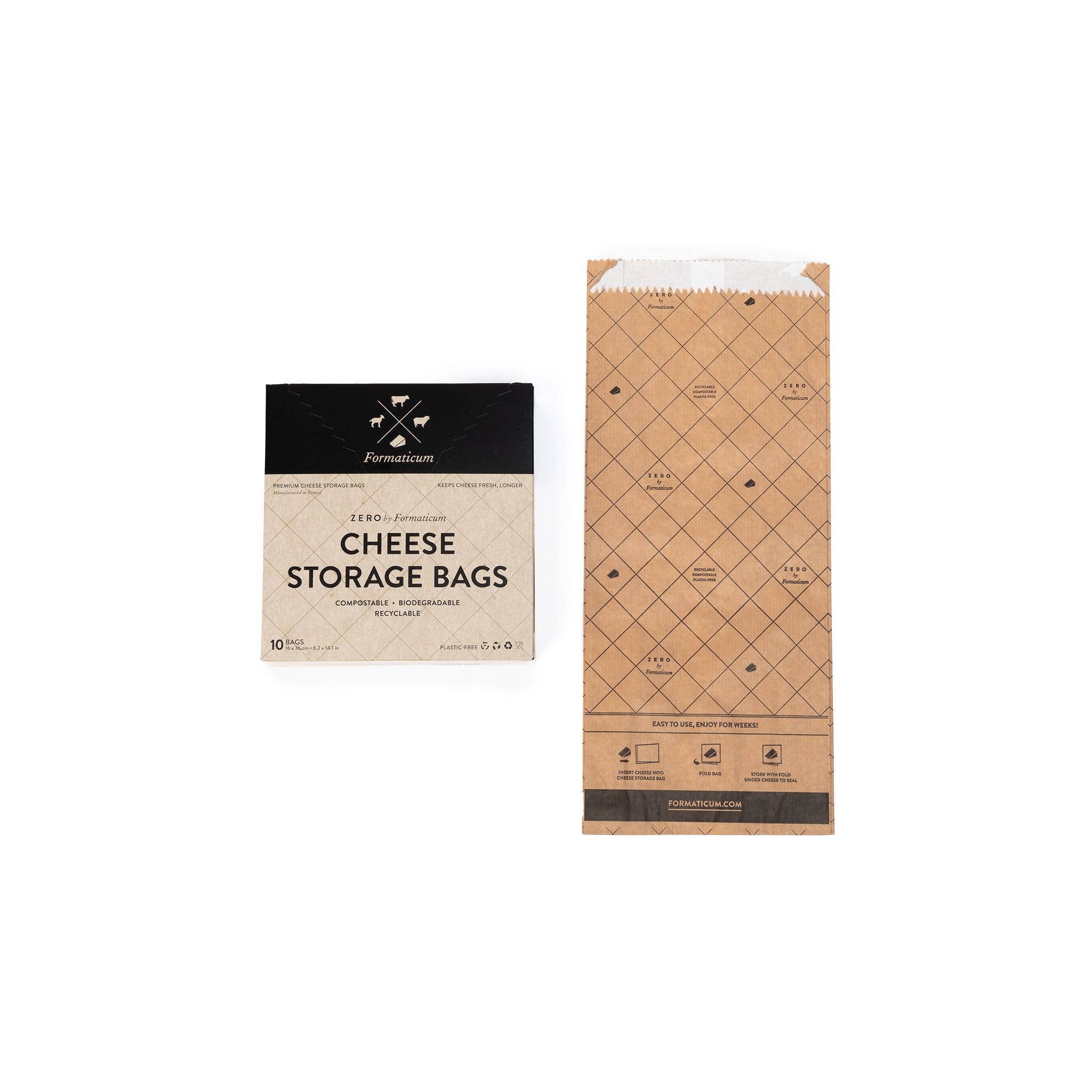 Compostable Cheese Storage Bags