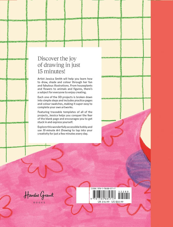 15 - minute Art Drawing: Learn how to Draw, Colour and Shade - DIGS