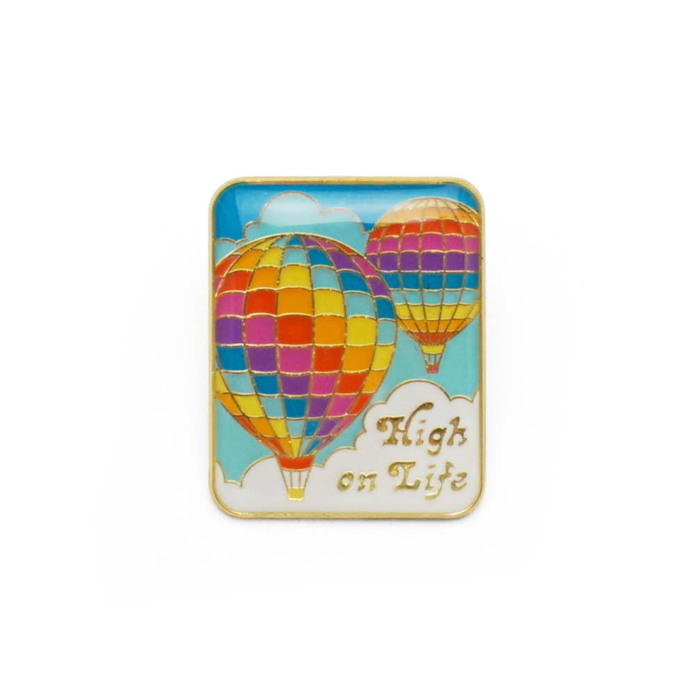 High On Life Enamel Pin