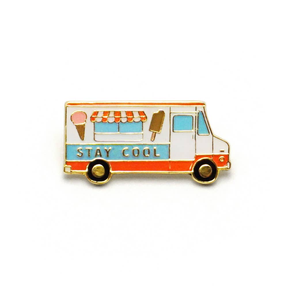 Ice Cream Truck Enamel Pin