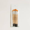 Filbert Watercolor Brush Set - 6pc