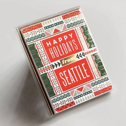 Happy Holidays From Seattle Card Box Set