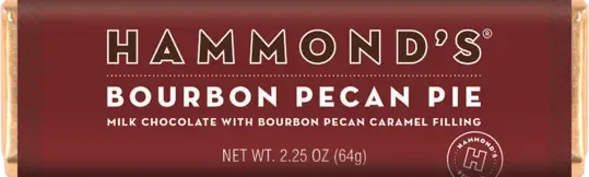 Bourbon Pecan Pie Milk Chocolate Bar