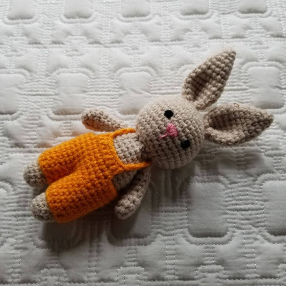 Bunny Plush Crocheted Toy