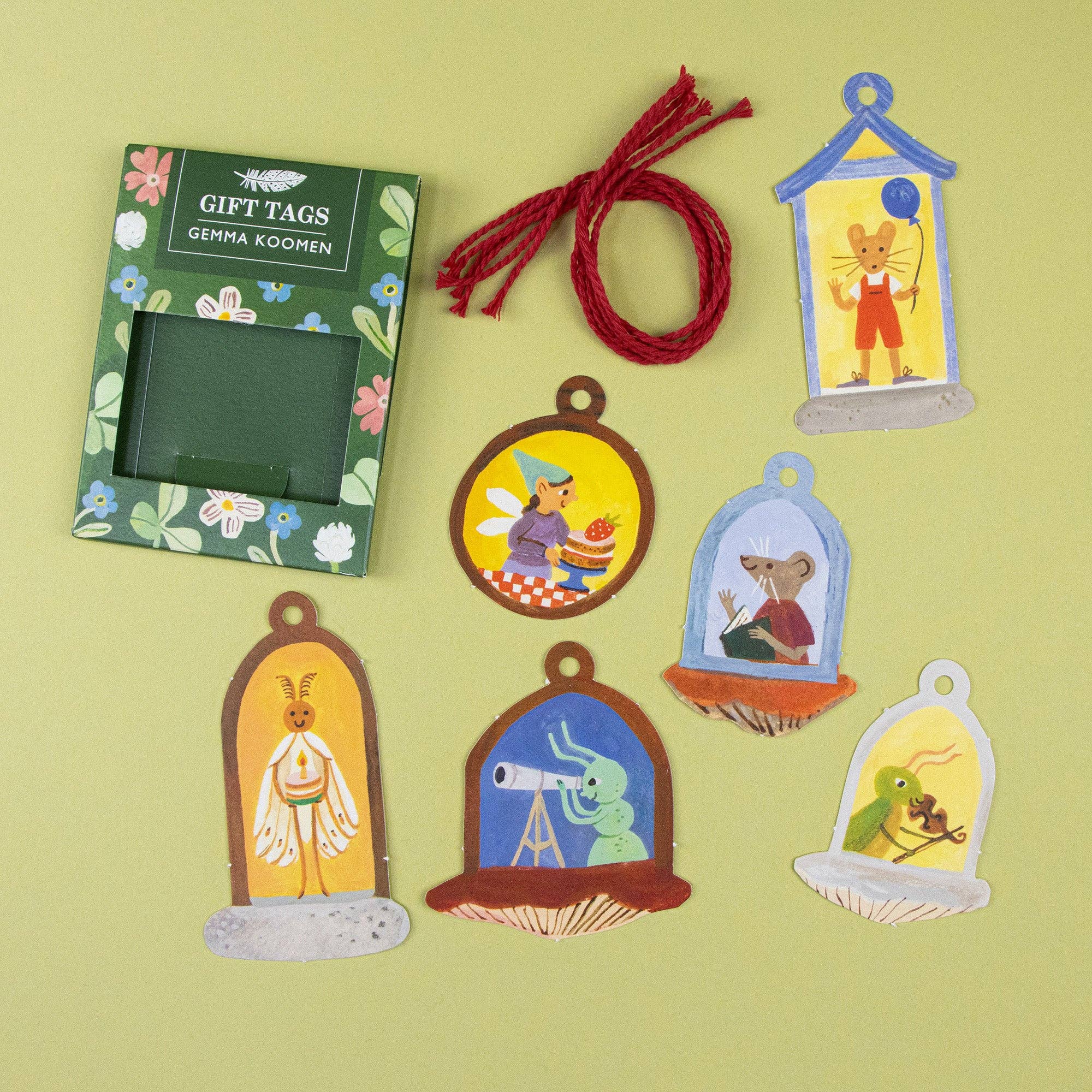 Toadstool Friends Gift Tags