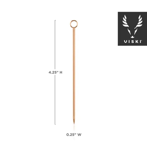 Copper-Plated Cocktail Picks