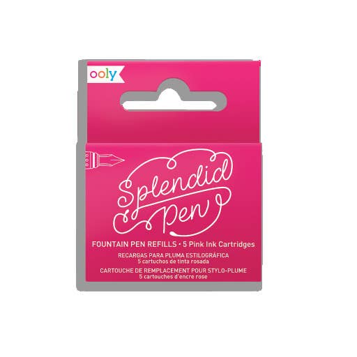 Fountain Pen Ink Refills - Pink