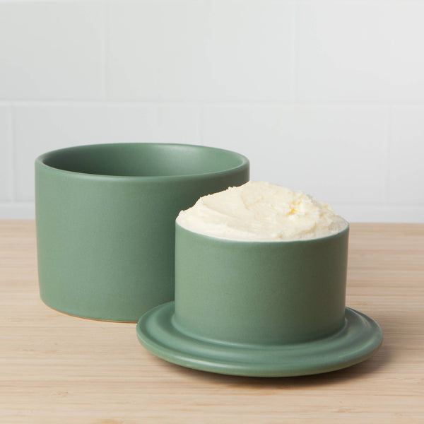 Stoneware Butter Crock