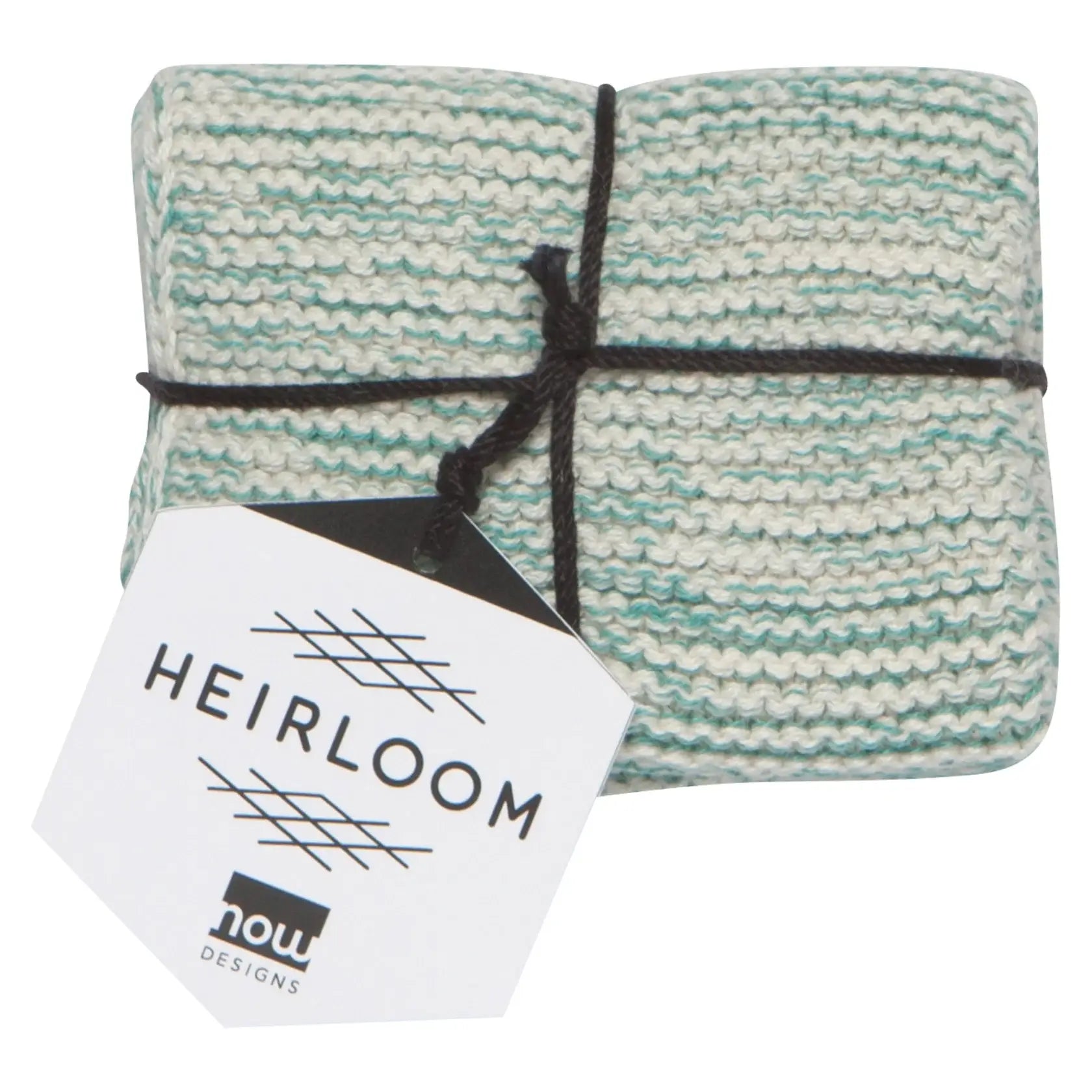 Lagoon Knit Dishcloths, Set of 2