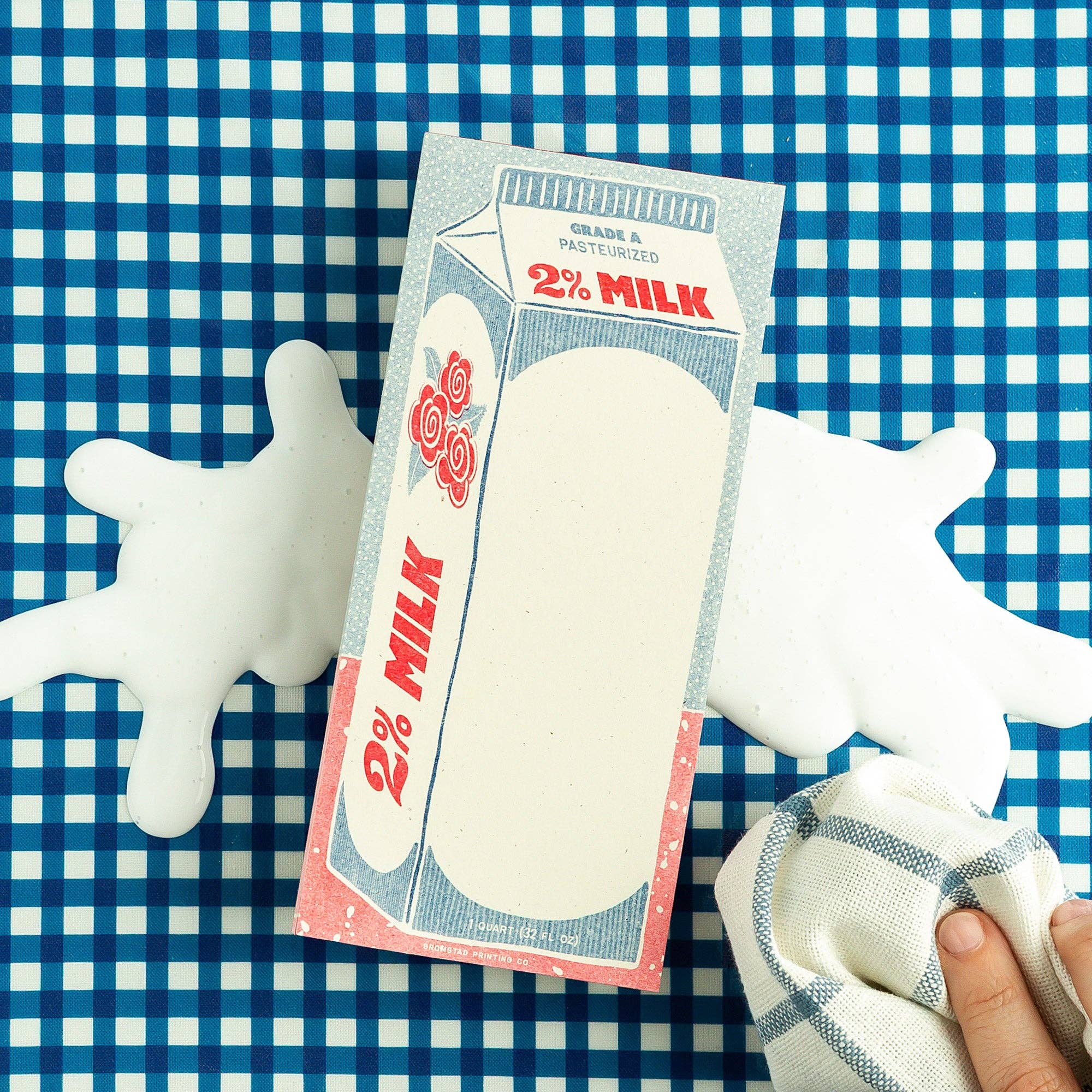 2% Milk Risograph Notepad - DIGS