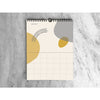 2022 Abstract Monthly Wall Calendar - DIGS