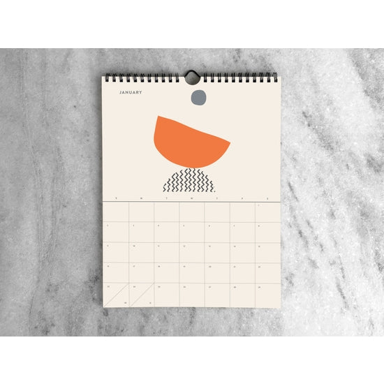 2022 Abstract Monthly Wall Calendar - DIGS