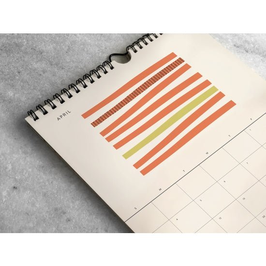 2022 Abstract Monthly Wall Calendar - DIGS