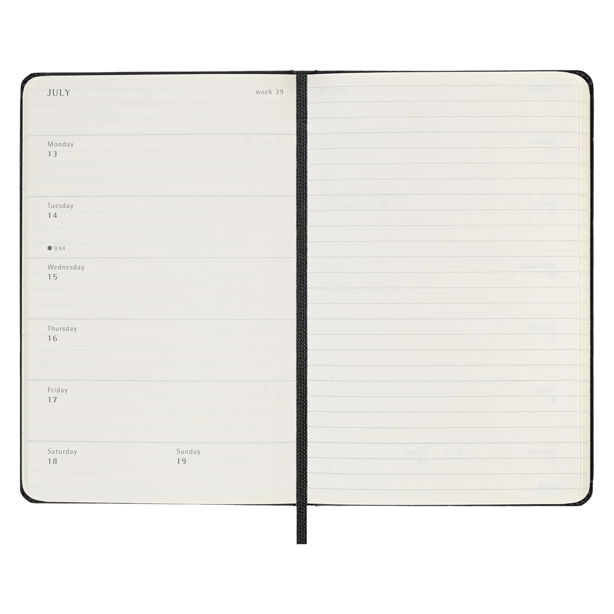 2026 Hardcover Weekly Pocket Planner Pocket - DIGS