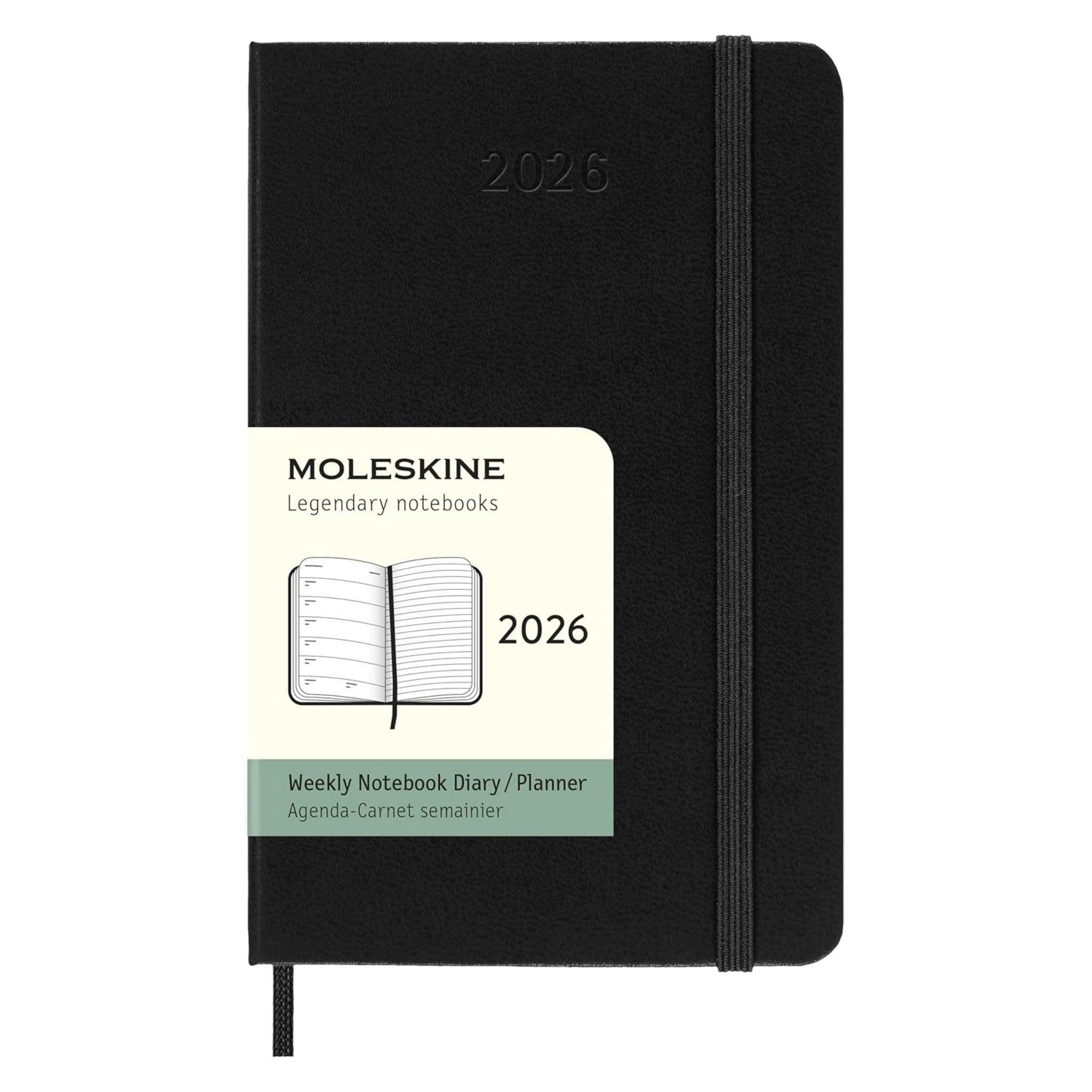 2026 Hardcover Weekly Pocket Planner Pocket - DIGS
