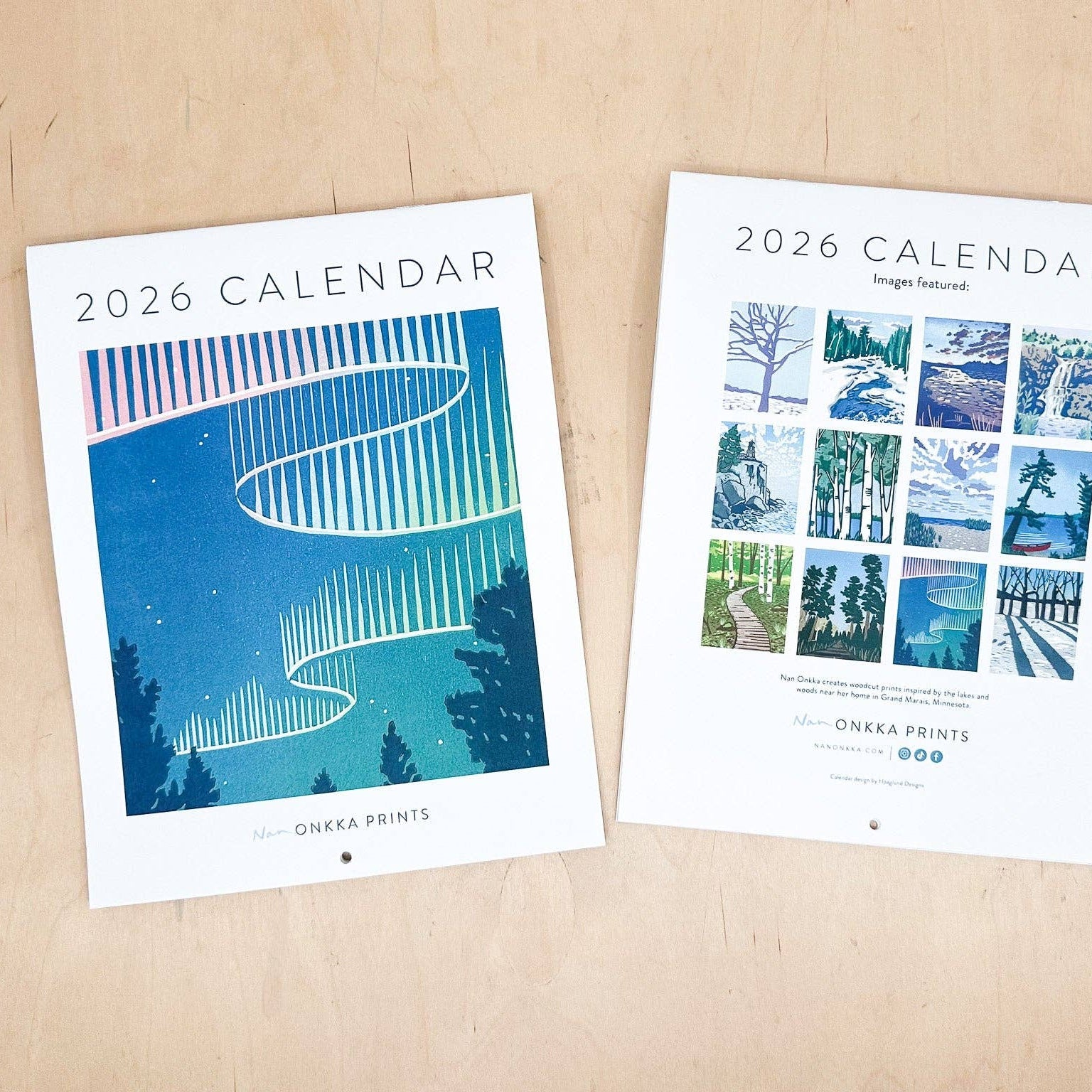 2026 Nan Onkka Wall Calendar - DIGS