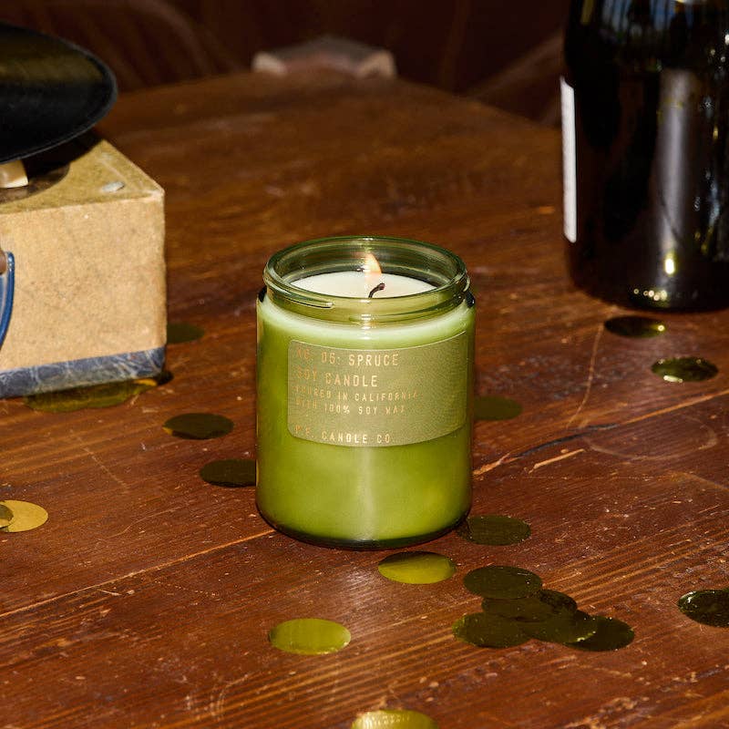 Spruce Holiday Candle