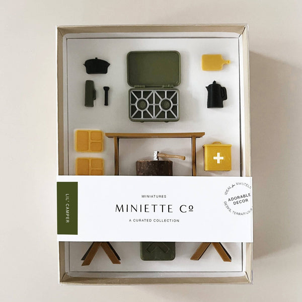 Miniature Camping Essentials Collection