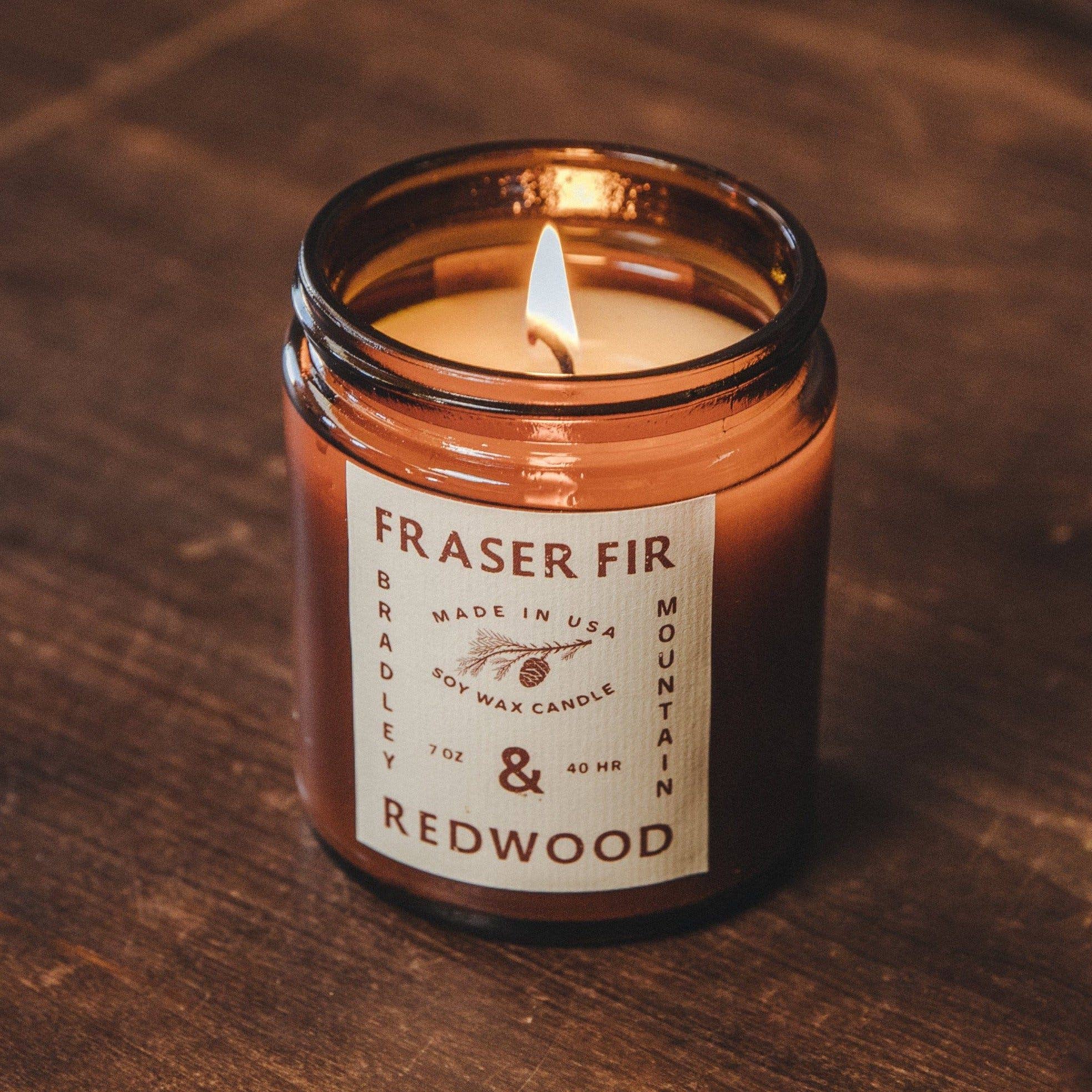 Fraser Fir & Redwood Candle