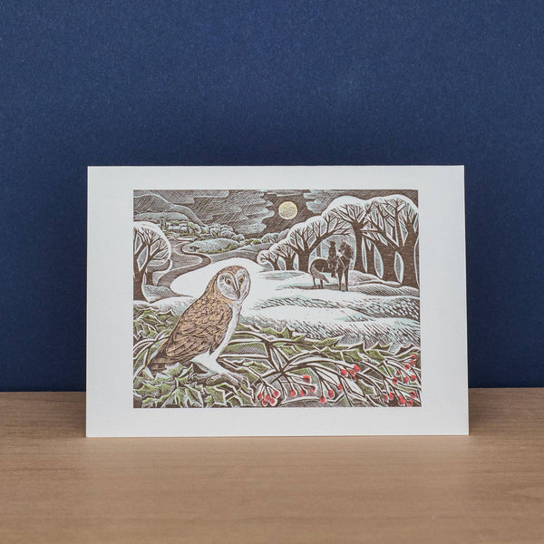 Owl Flight & Christmas Cottage Boxed Set of Cards