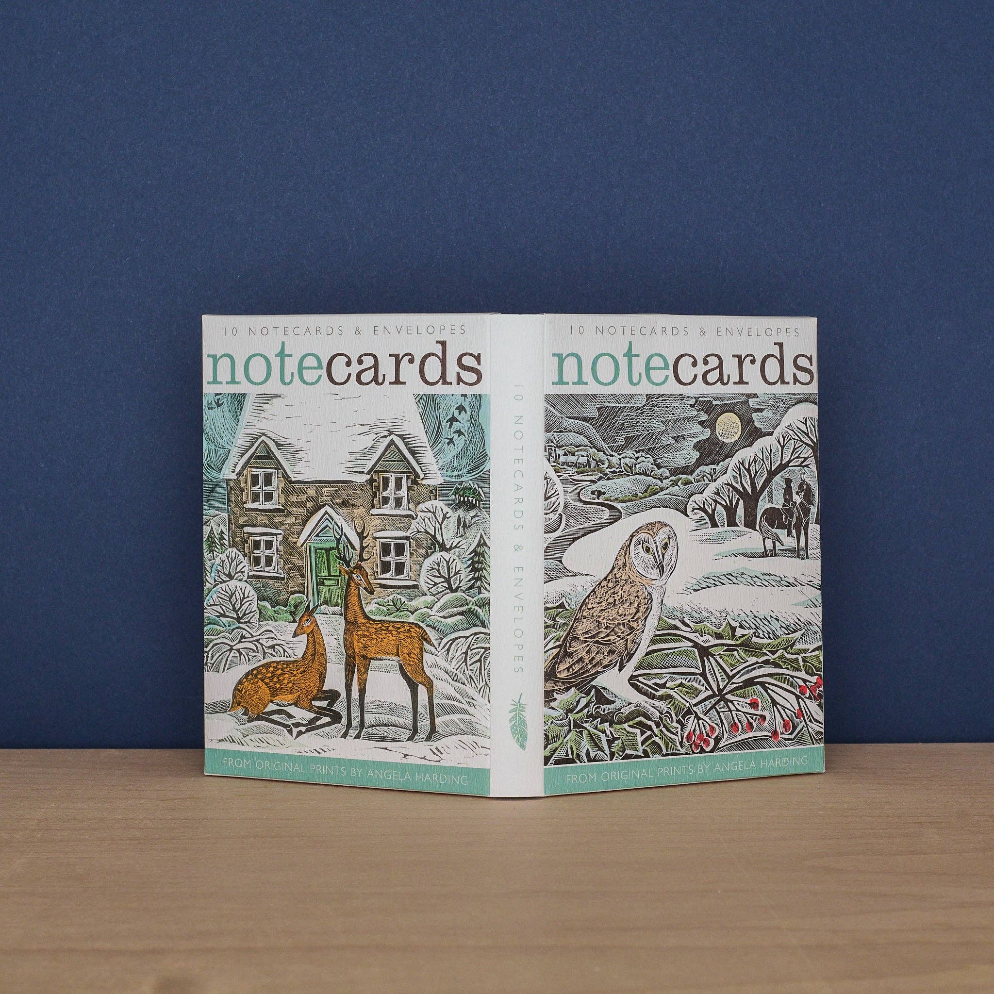 Owl Flight & Christmas Cottage Boxed Set of Cards