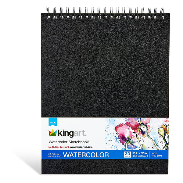 Hardcover 10 x 12" Watercolor Sketchbook
