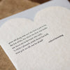 Browning Quote Heart & Love Card