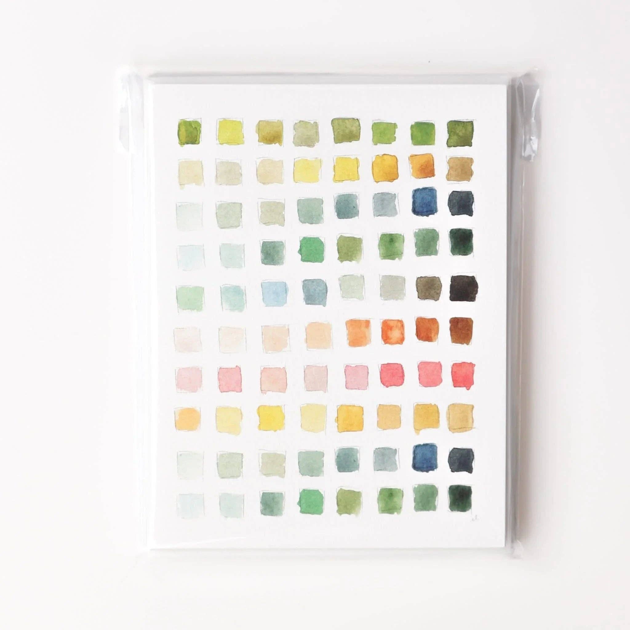 Paint Swatch Notecard