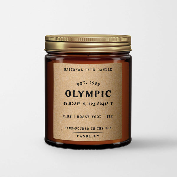 Olympic National Park Candle