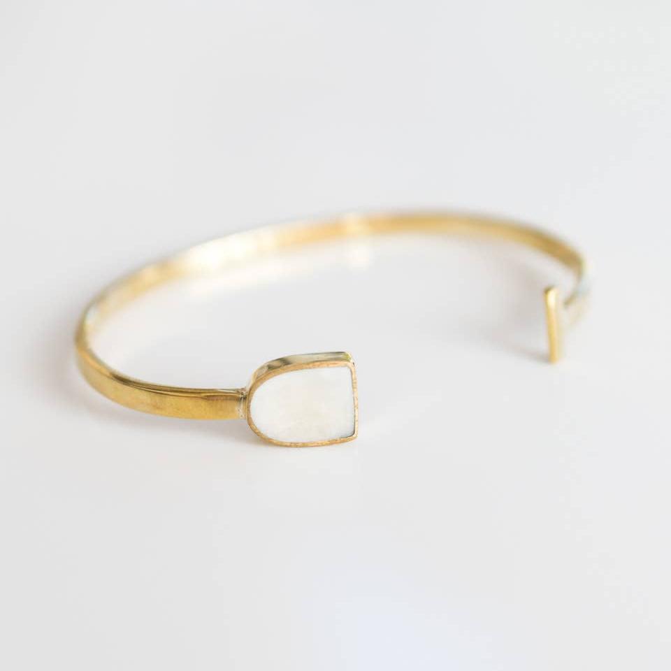 Inset Archway Cuff Bracelet