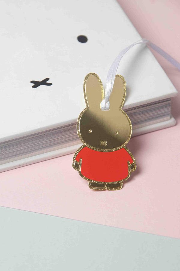 Red Miffy Metal Bookmark