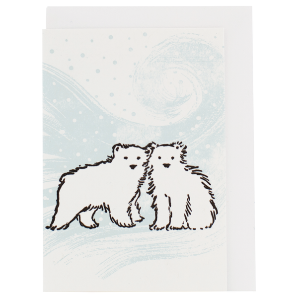 Polar Bears Enclosure Cards, Box/6