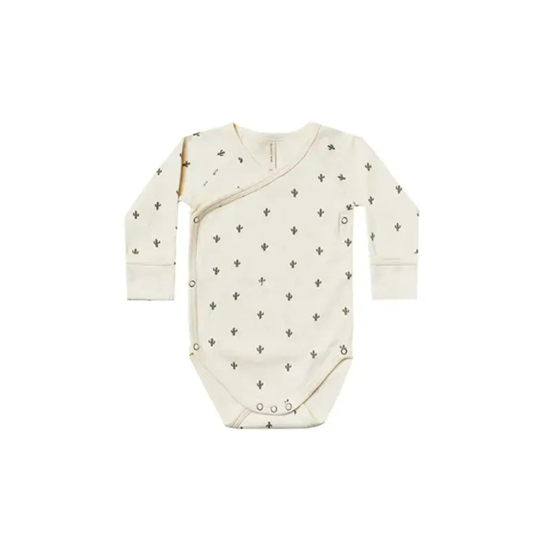 Long Sleeve Onesie: Cactus