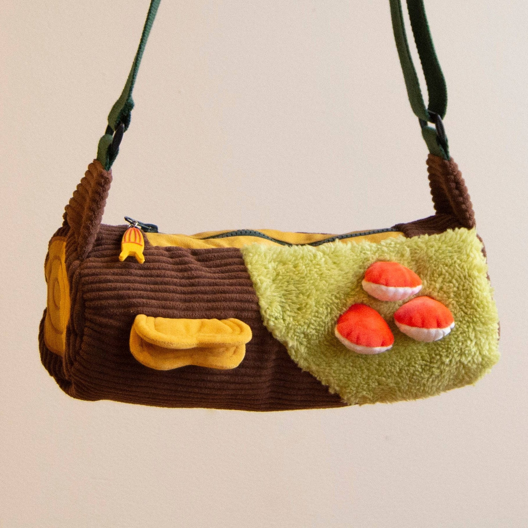 Mushroom Log Crossbody Bag