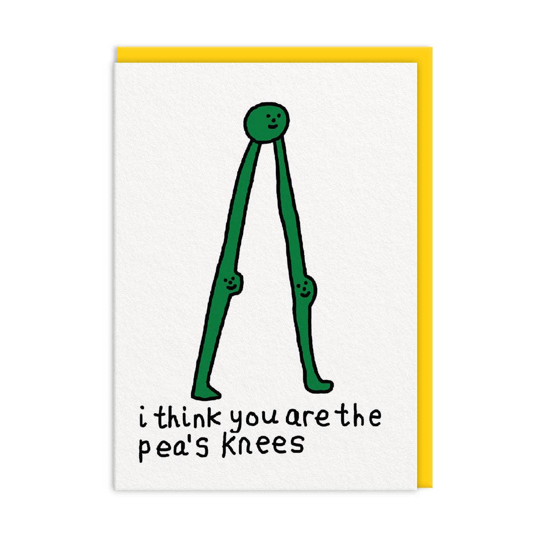 The Pea's Knees Card