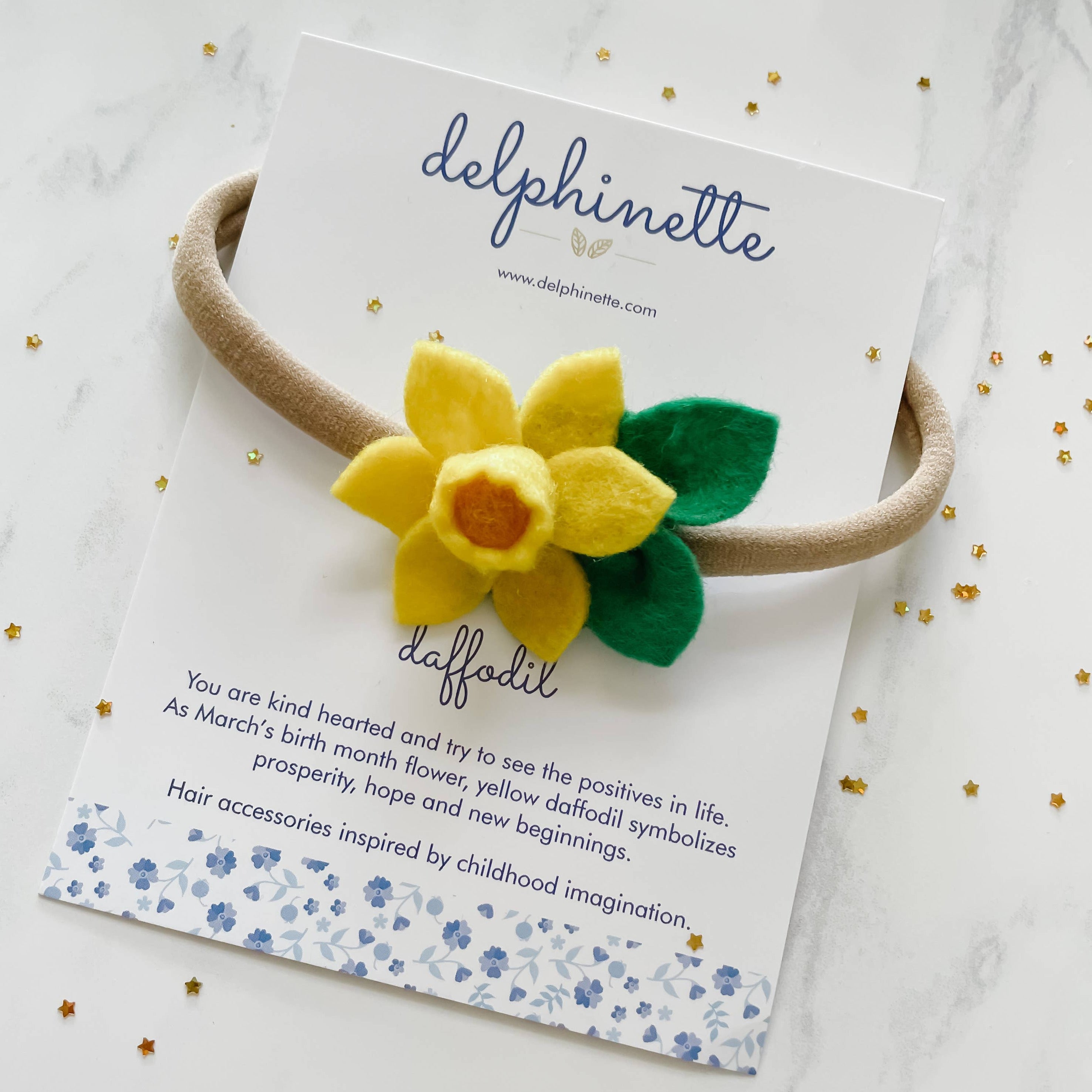 Daffodil Baby Headband